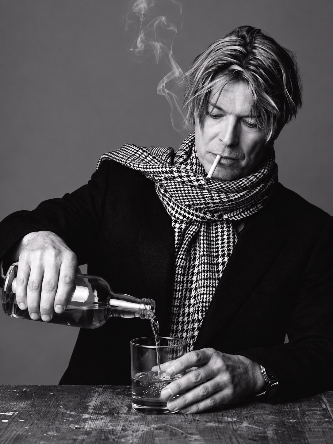 Ilustración 087 — David Bowie — cuadro individual
