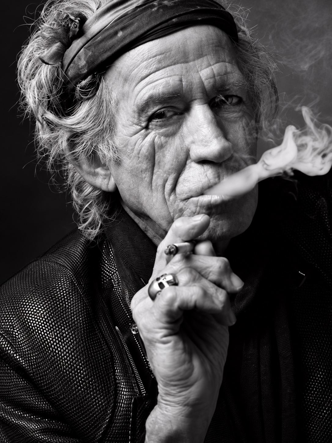 Ilustración 089 — Keith Richards — cuadro individual