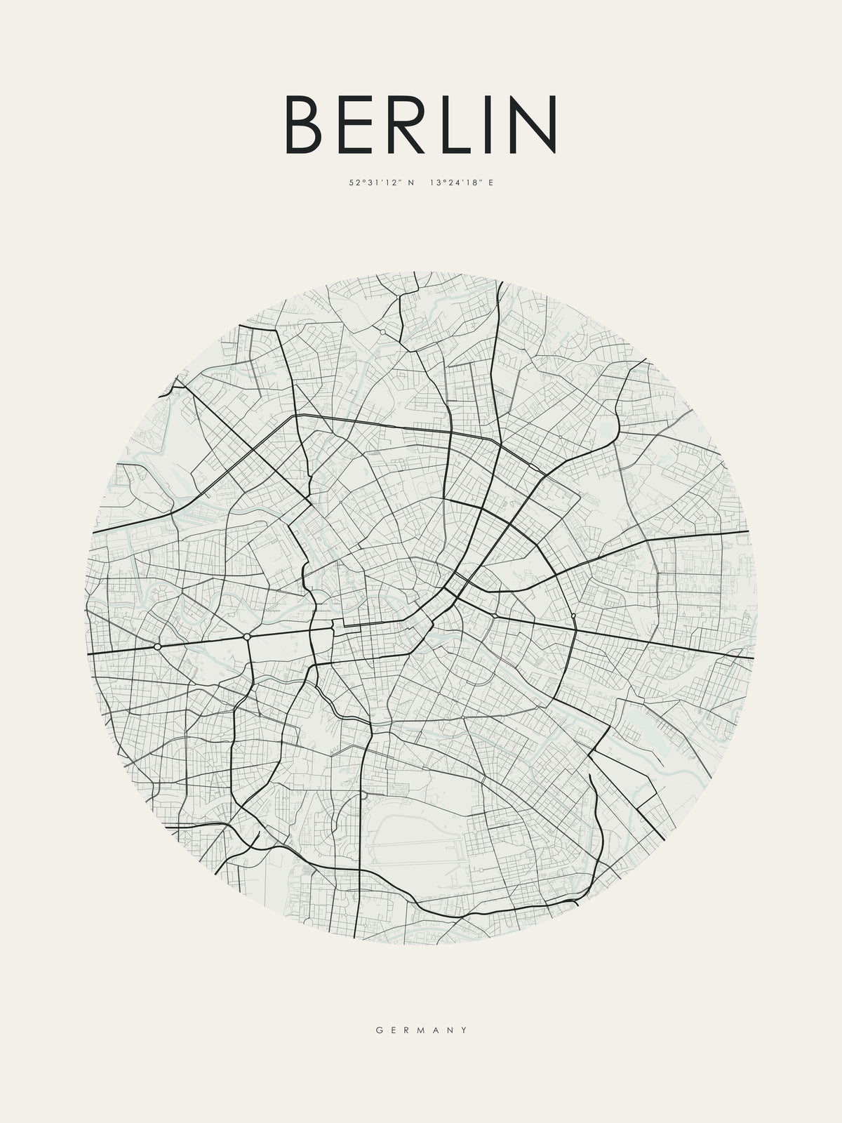 Berlín circular, mapa 1