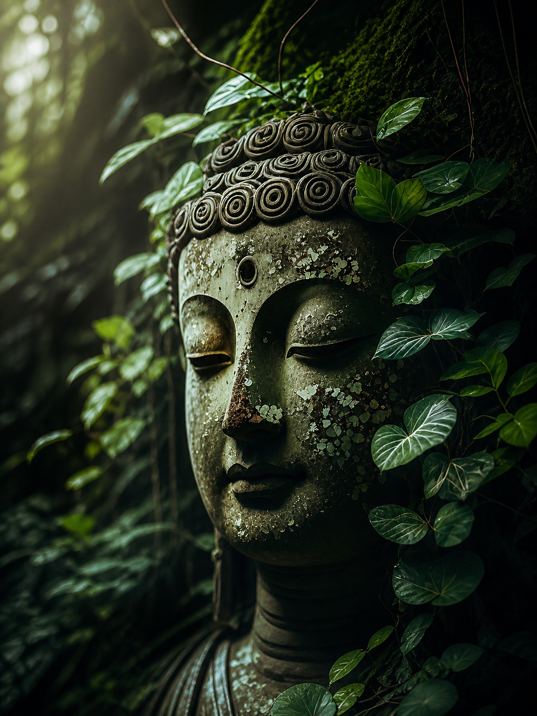 Buda Bosque Musgo