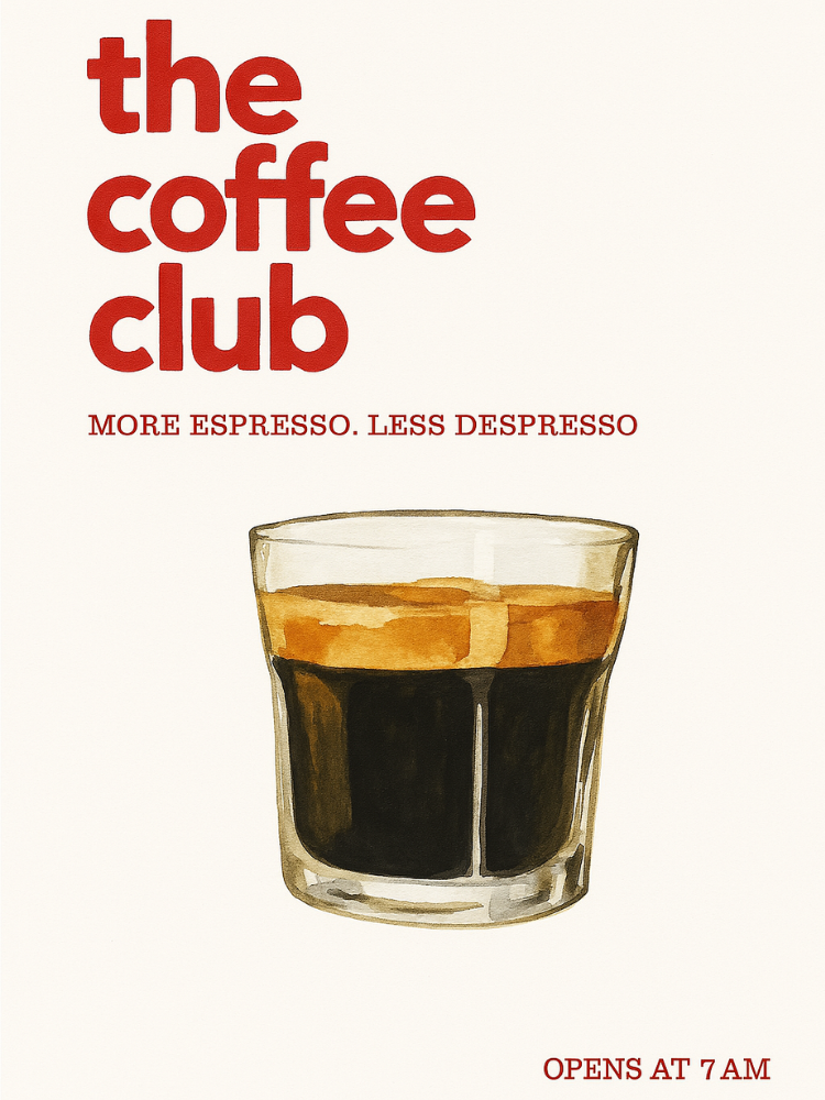 Cafe Poster