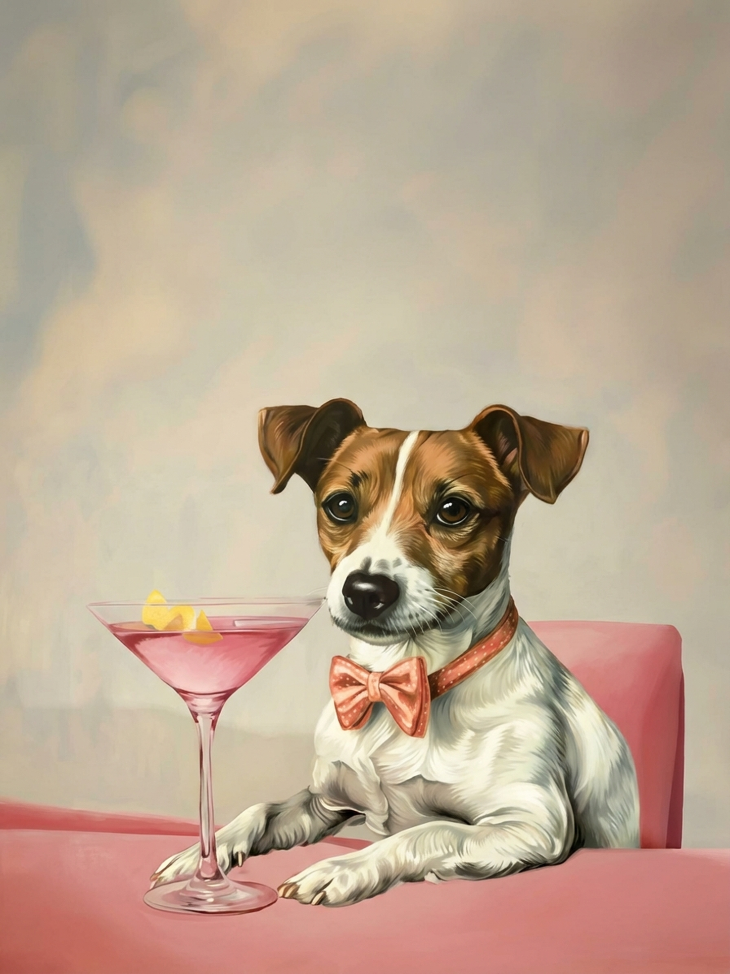 Perro Martini Poster