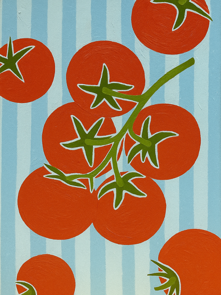 Tomate Arte Azul
