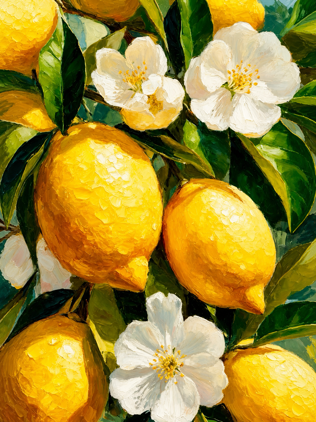 Limones y Flores