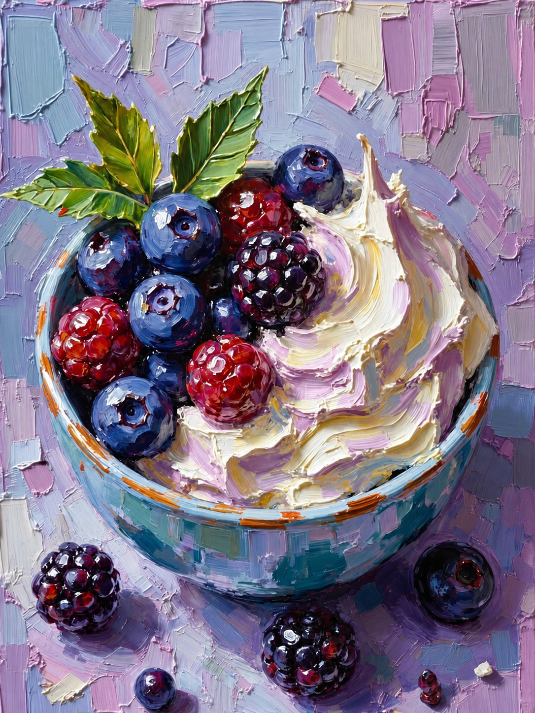 Frutos Rojos y Crema