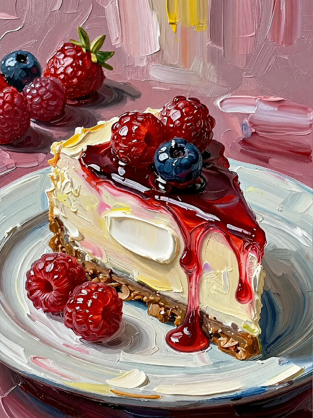 Torta de Frutos Rojos