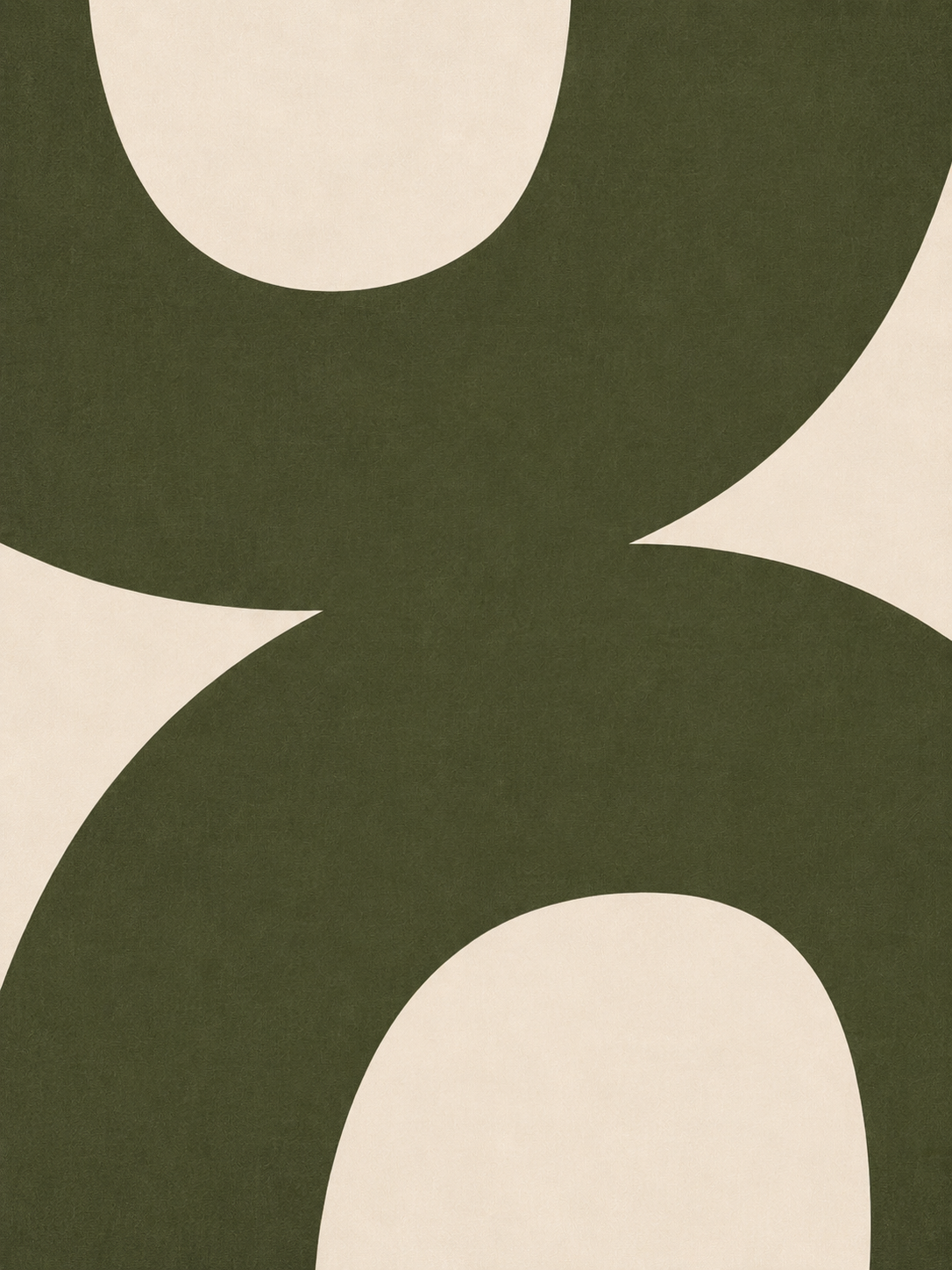 Verde sobre Crema