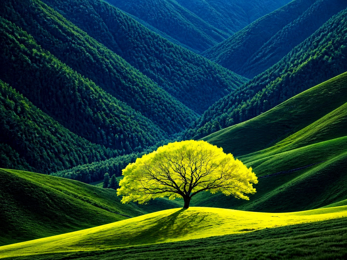 Árbol y Colina