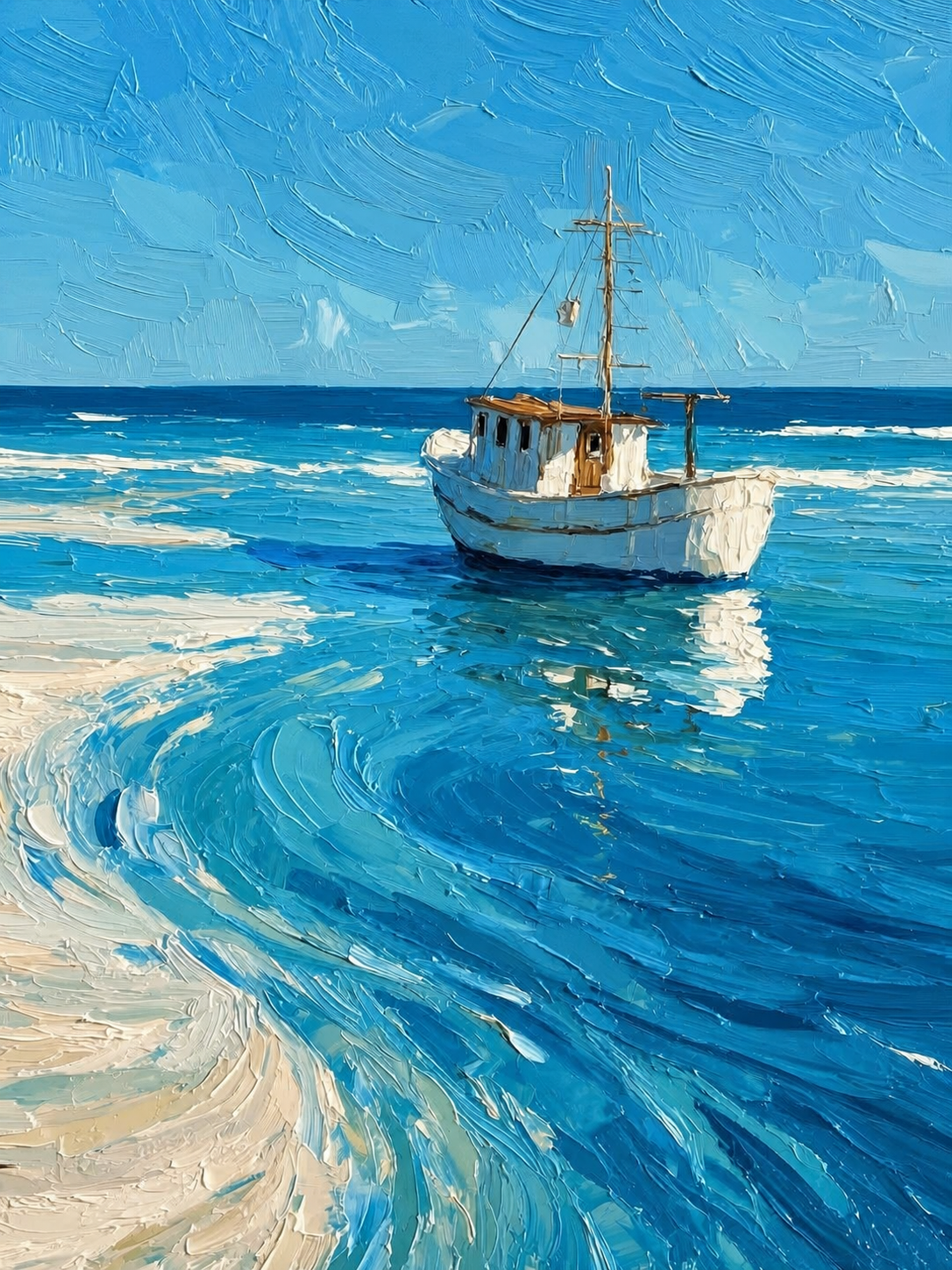 Barco en el Mar