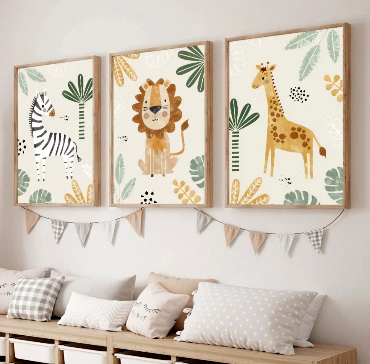Set de 3 Safari Tropical