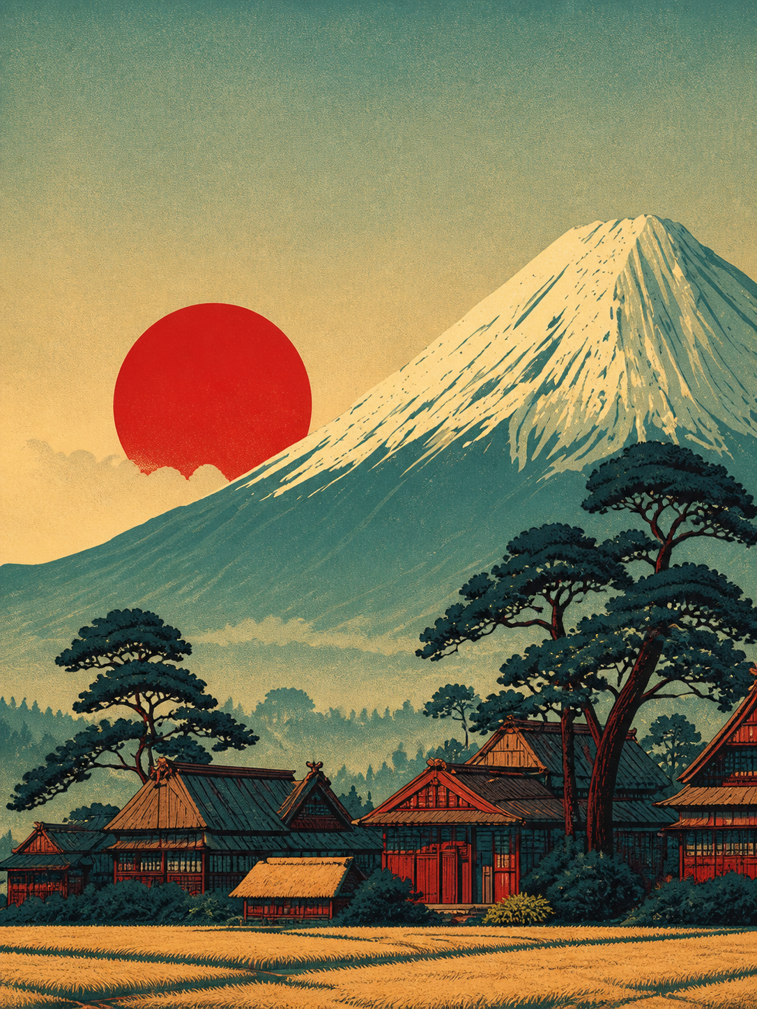 Fuji Montaña Casas