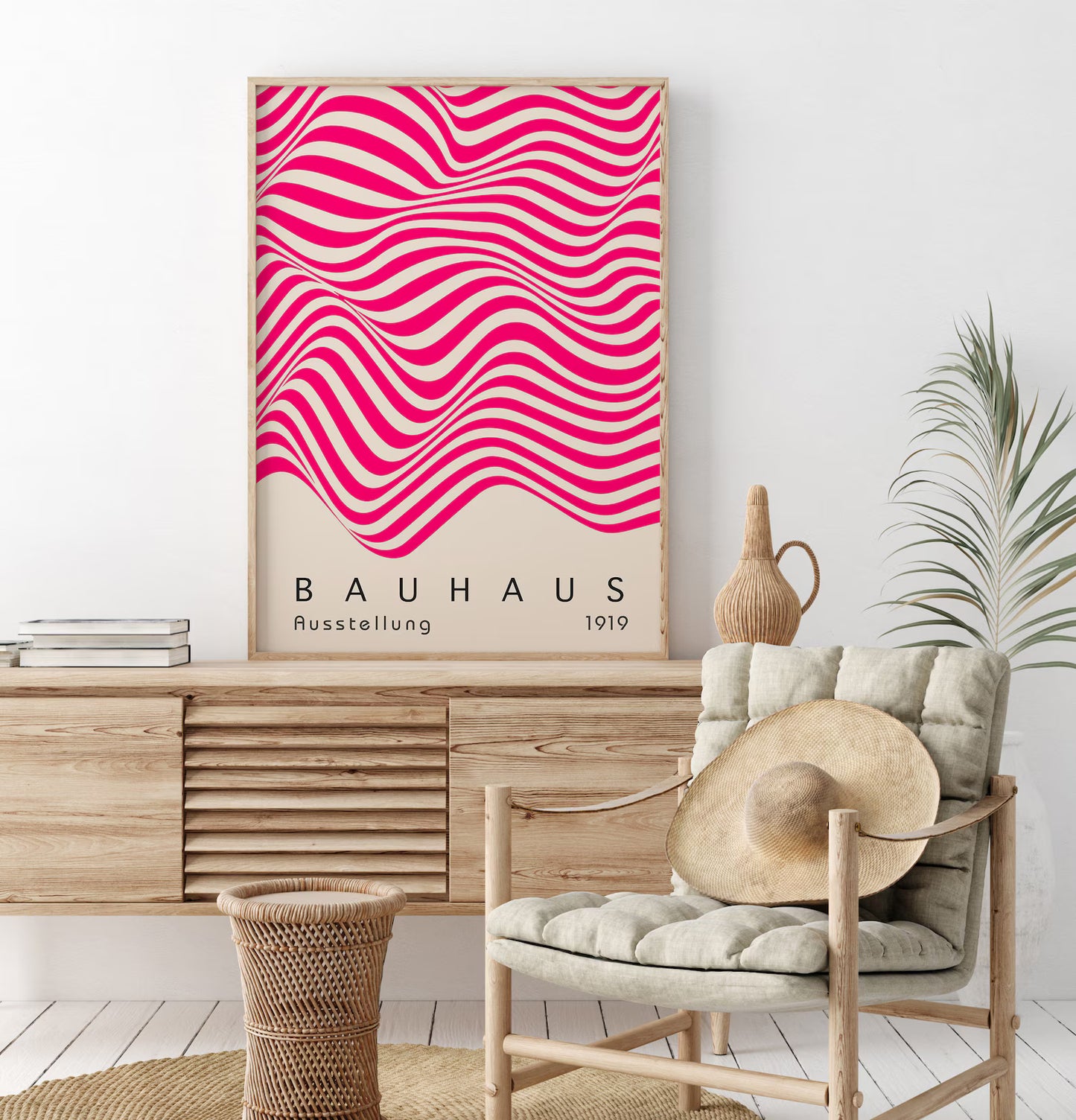 Set de 3 Bauhaus Rosa
