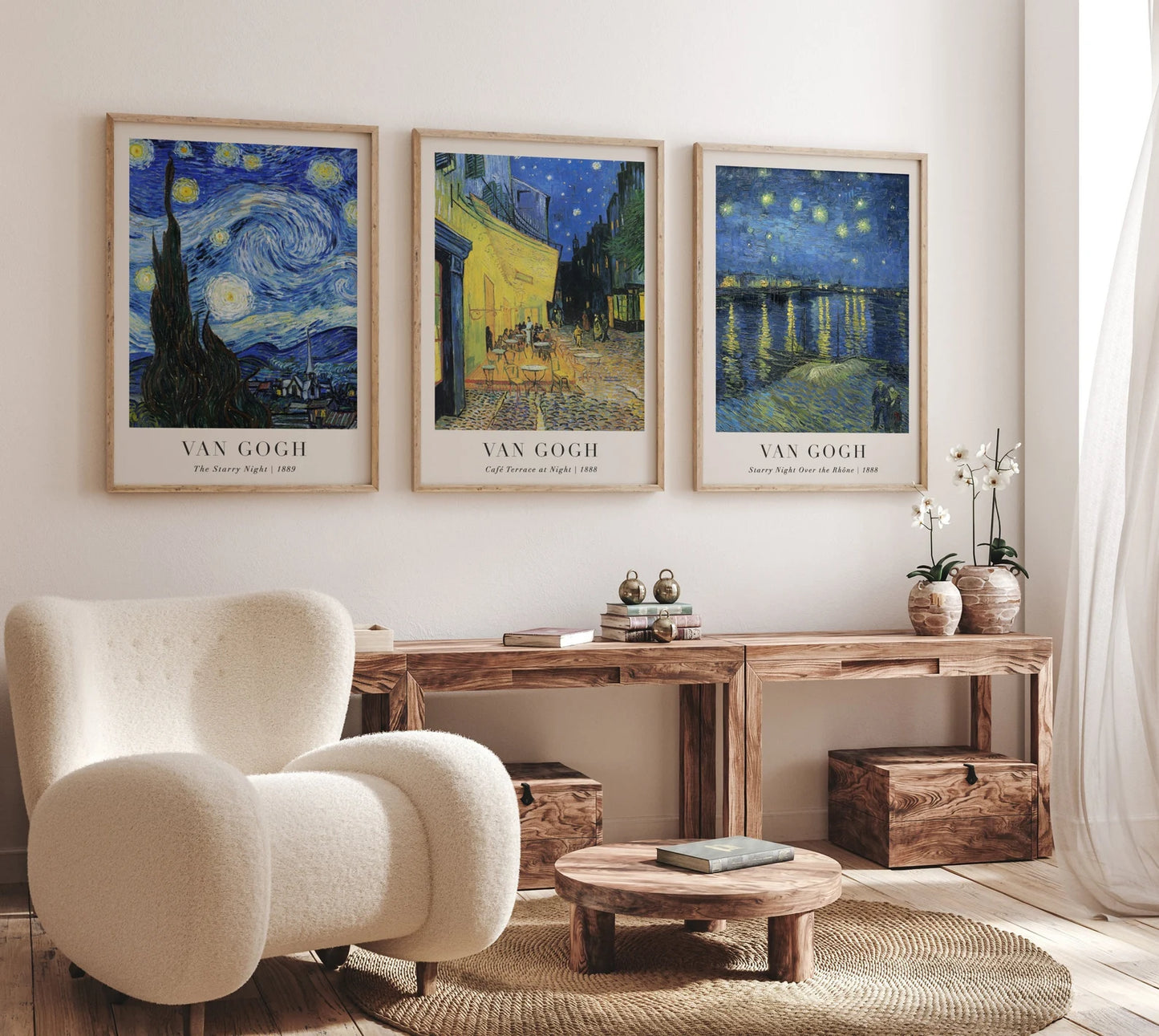 Set de 3 Van Gogh