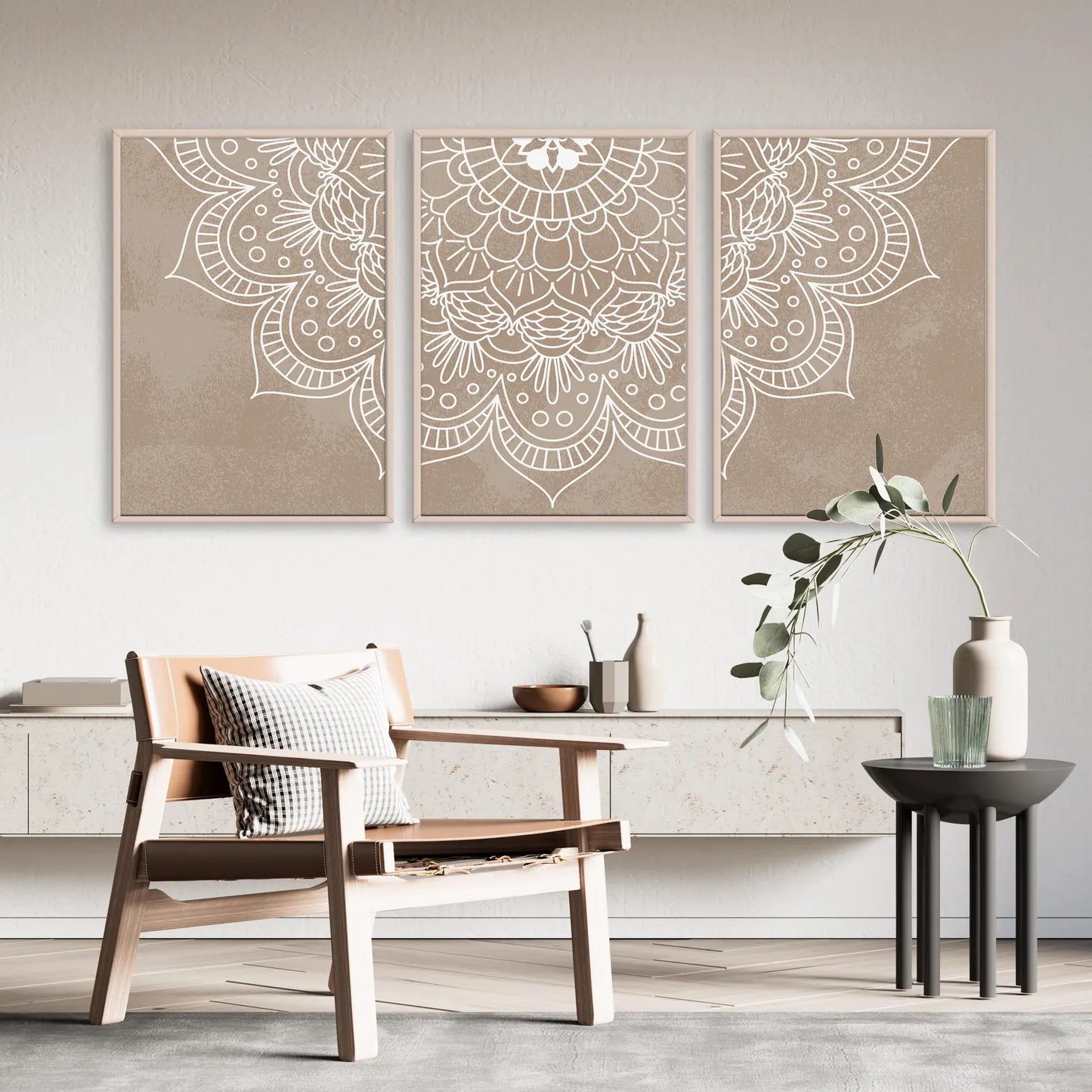 Set de 3 Mandala #1