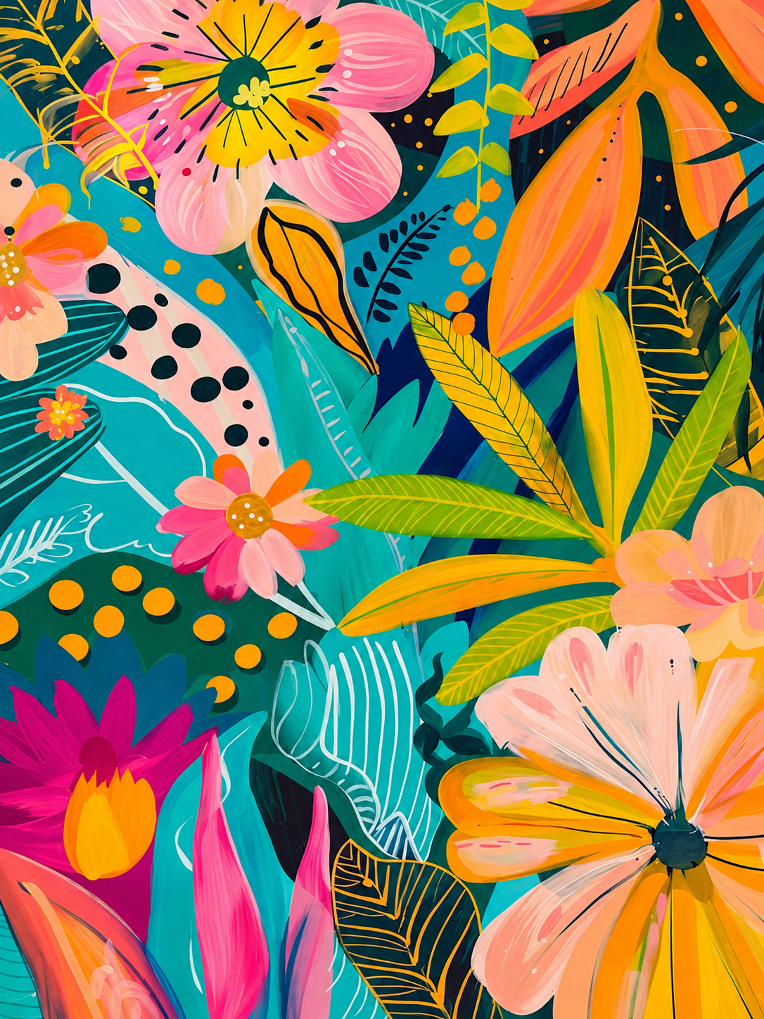 Flores Tropicales 045