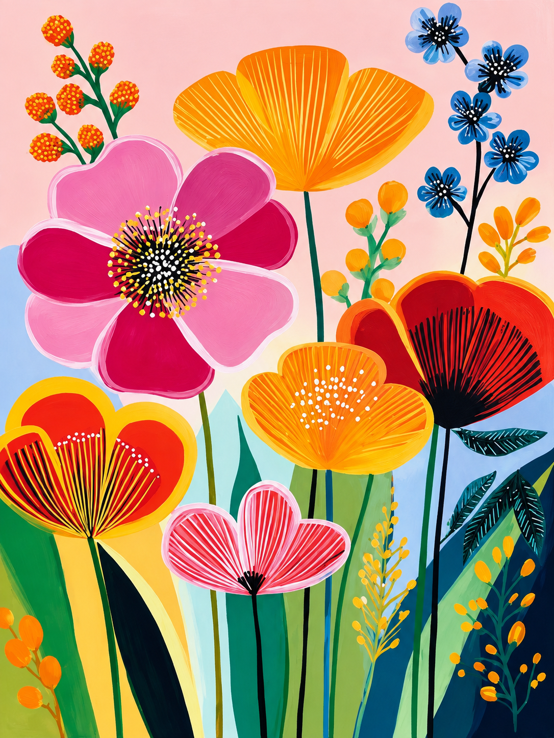 Flores Doradas 172