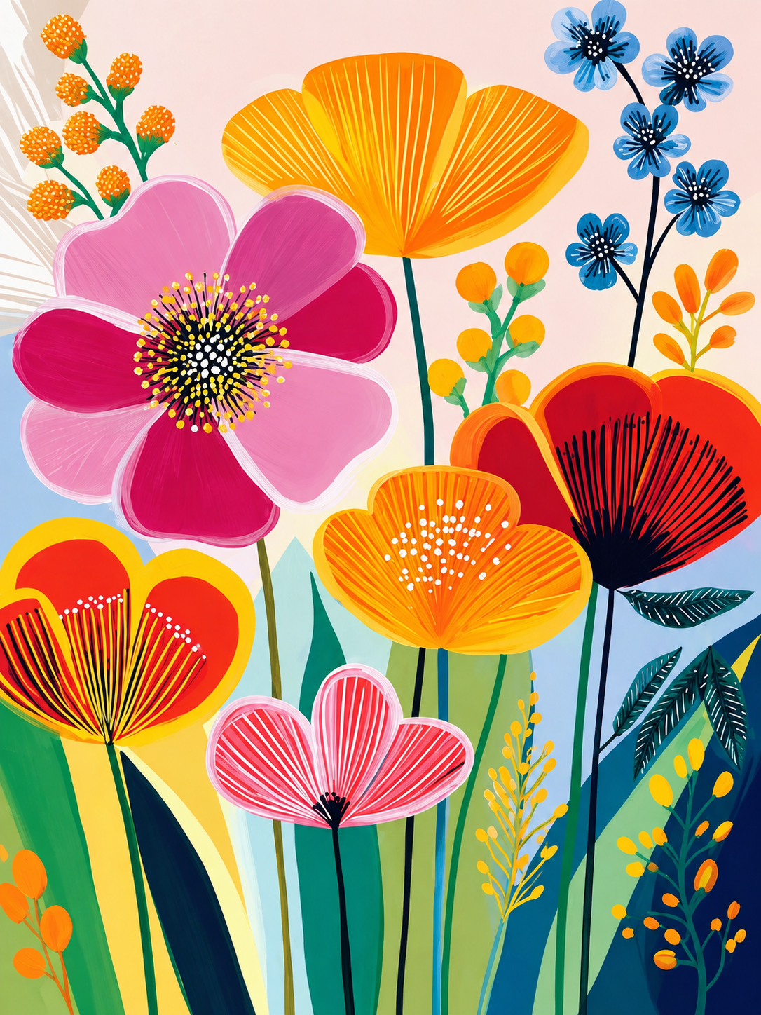 Flores Doradas 173