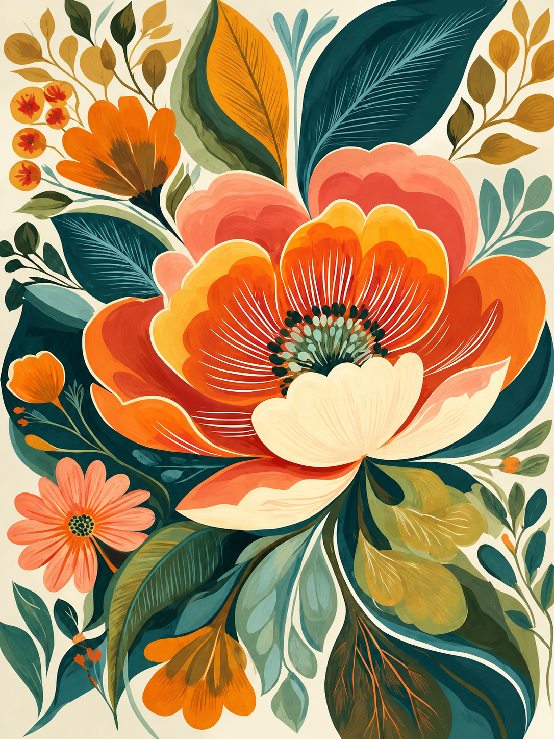 Flores Doradas 194