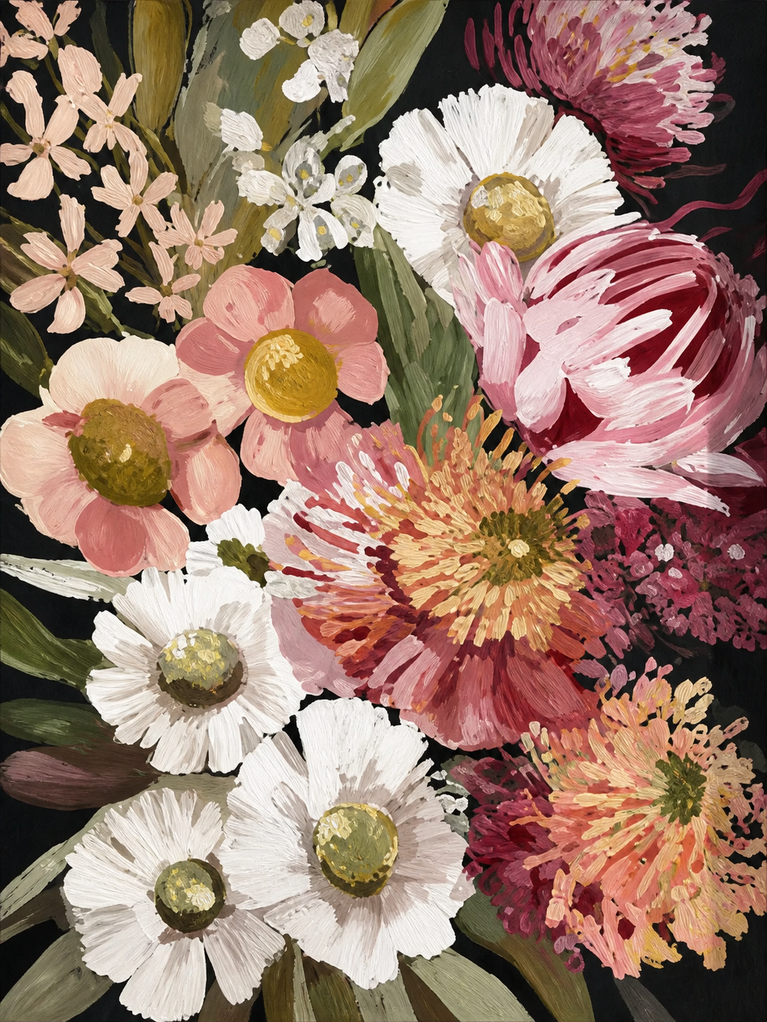 Flores Doradas 201