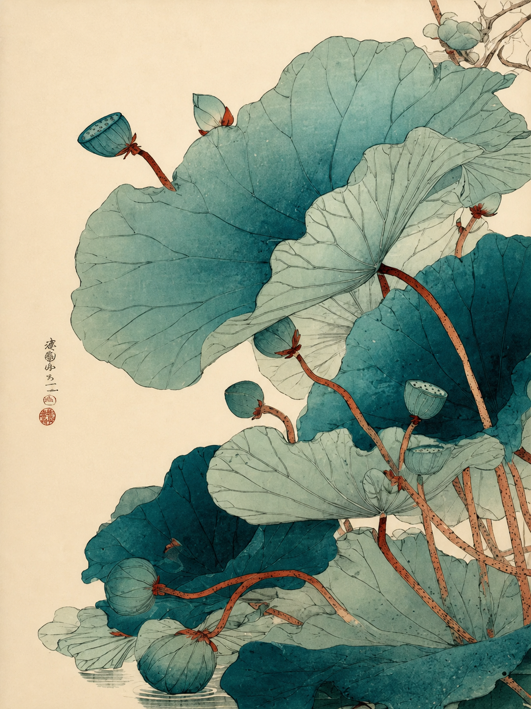 Loto Azul Japonés