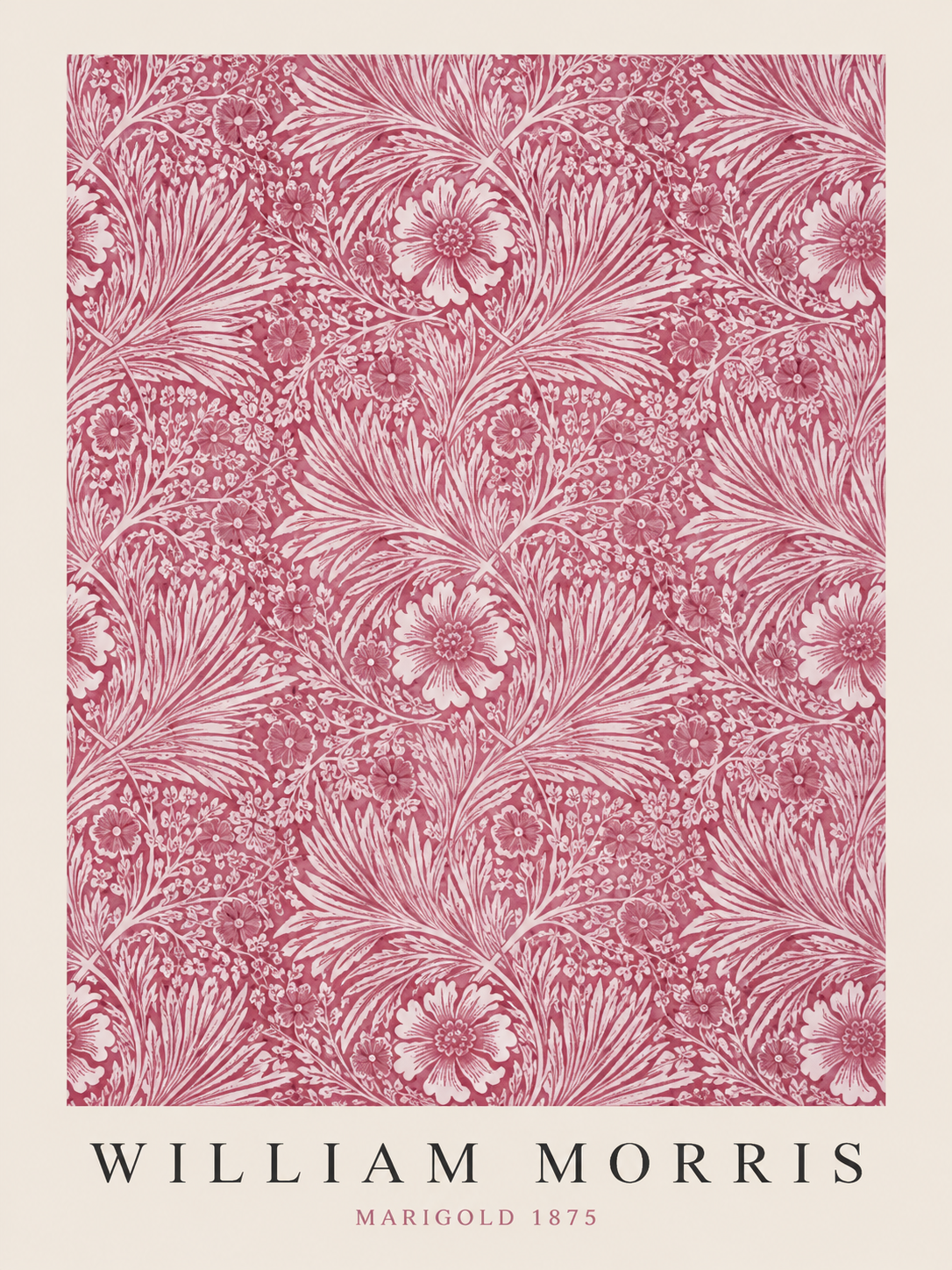 Búho del Jardín, lámina decorativa inspirada en William Morris