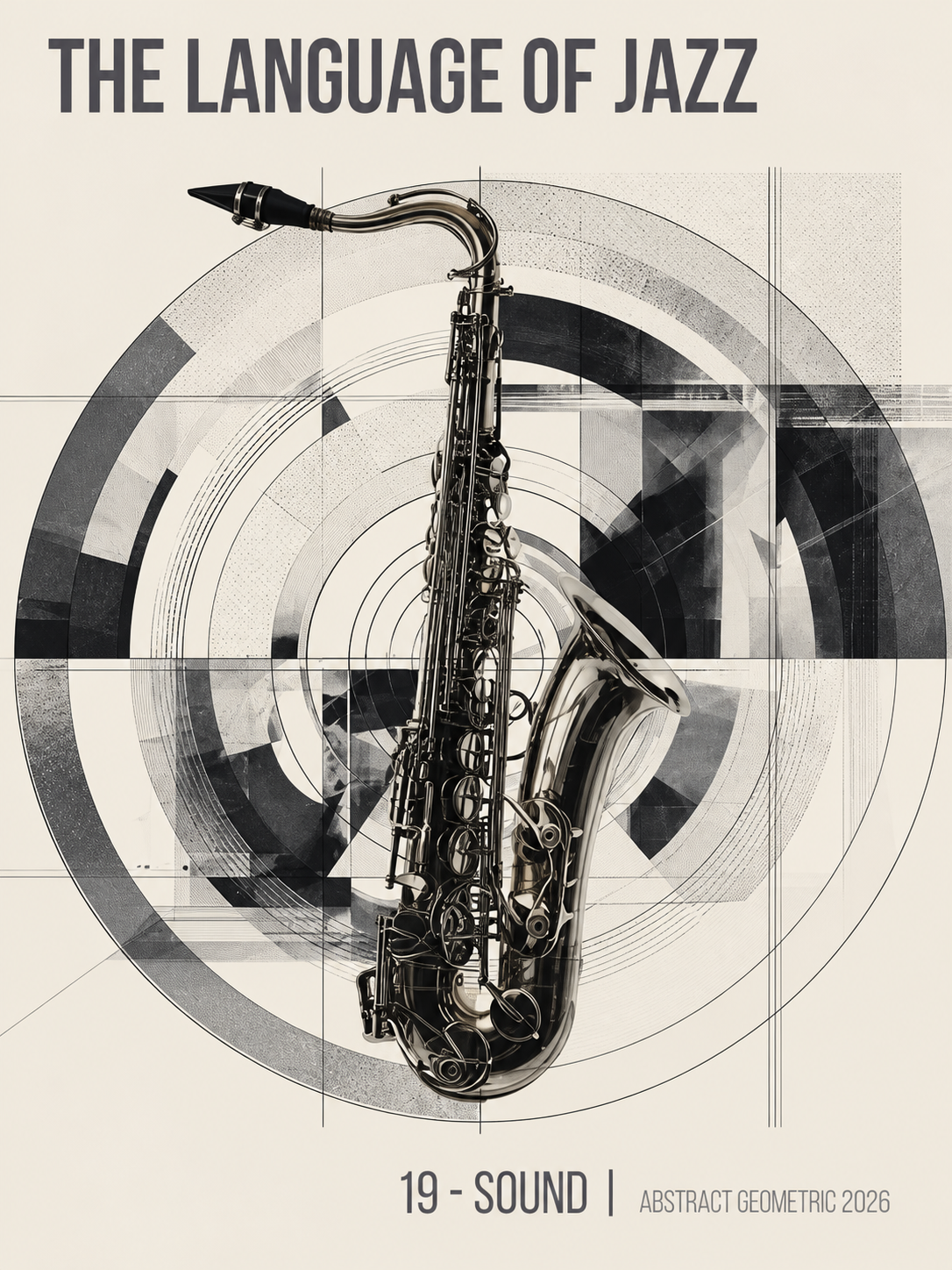 Language of Jazz Circle Sax