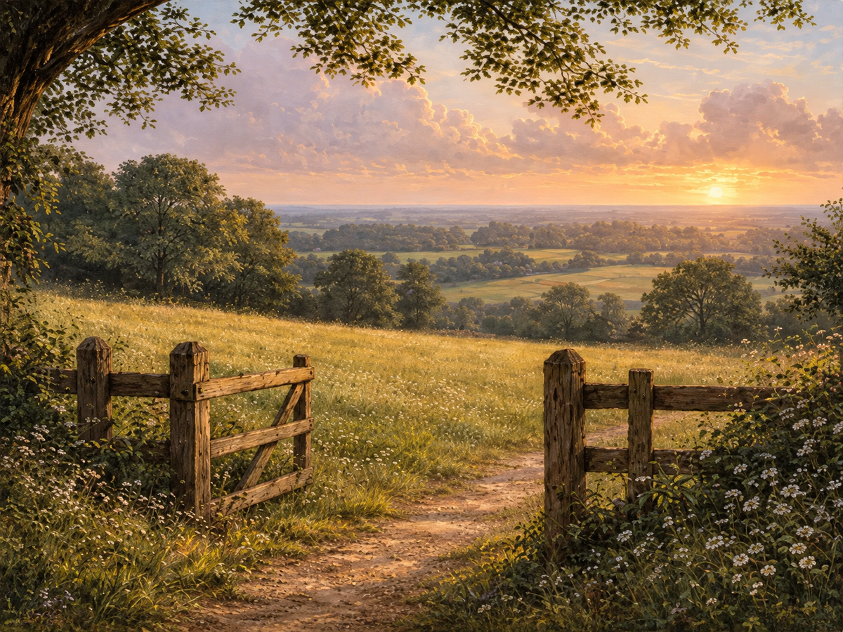 Camino al Atardecer