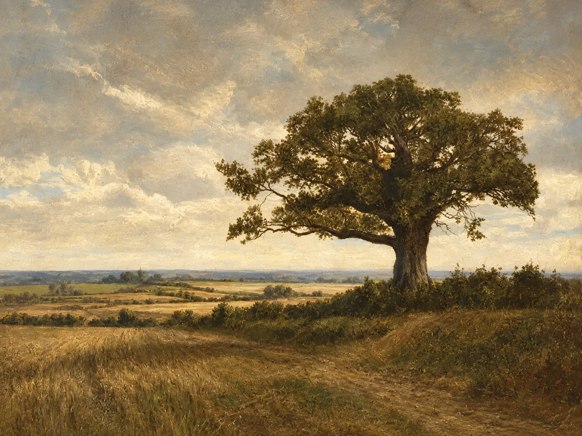 Árbol en la Pradera II