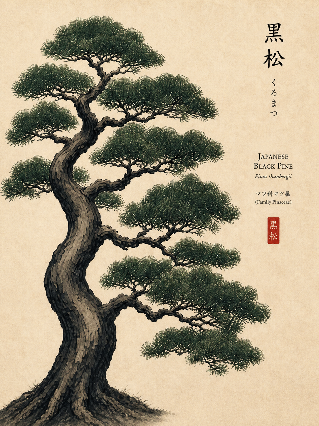 Pino Negro Japonés