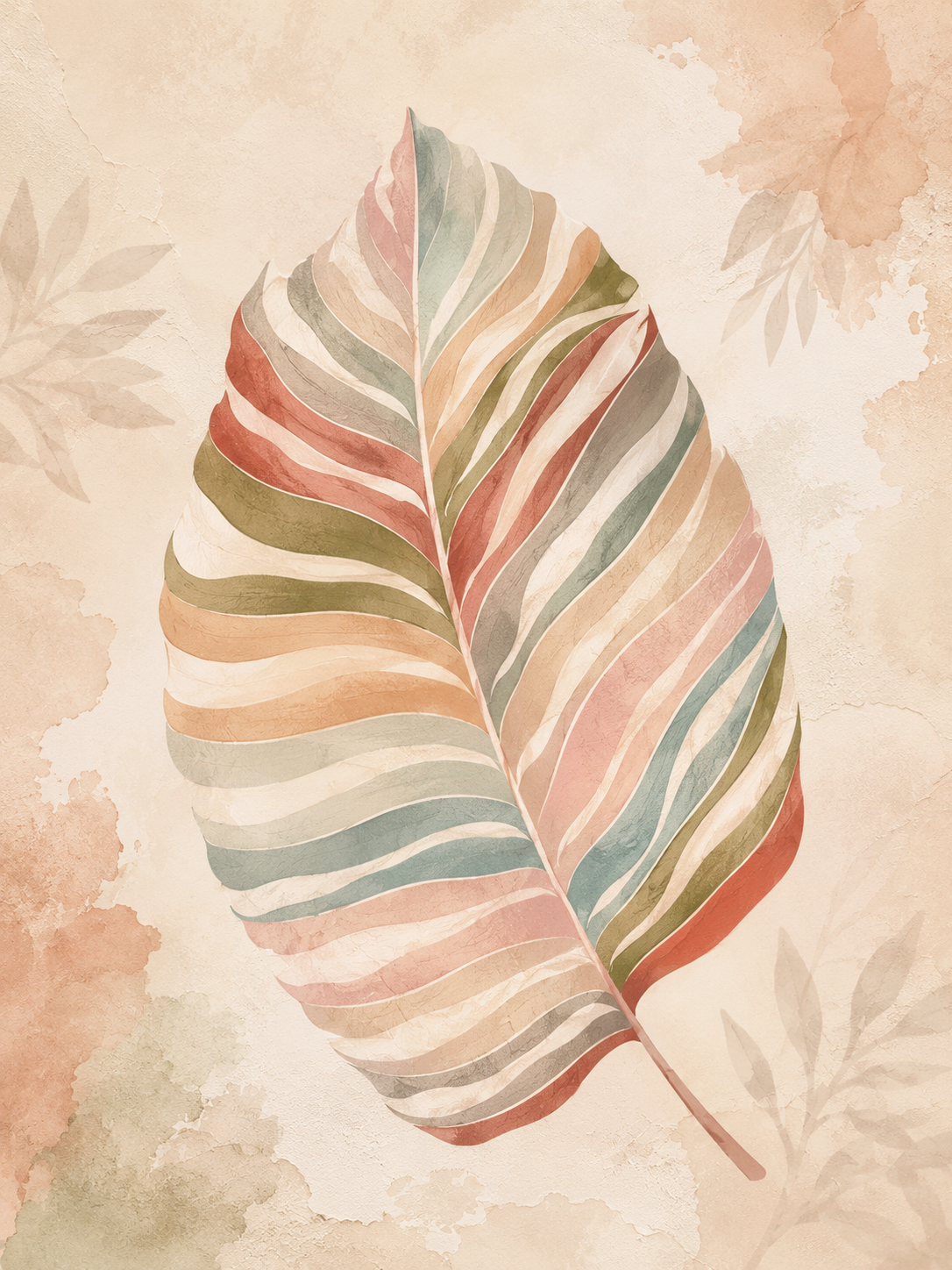 Hoja Pastel