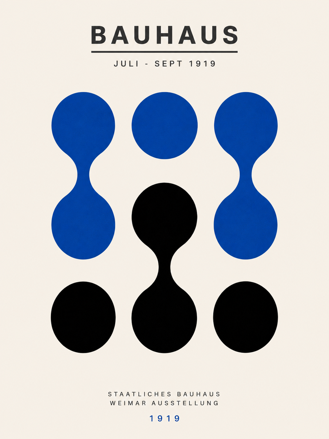 Bauhaus Puntos Azul