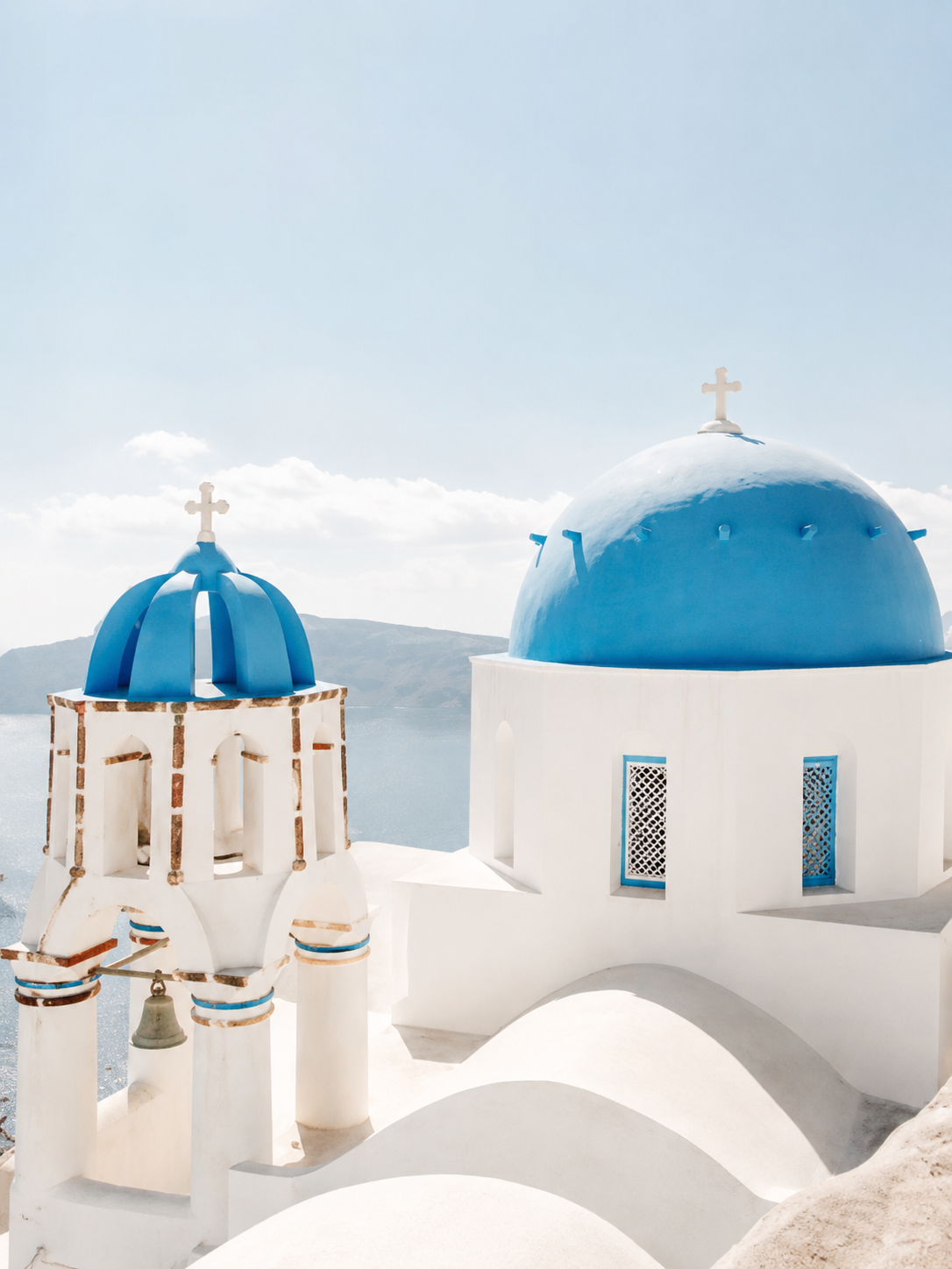 Cúpulas de Santorini