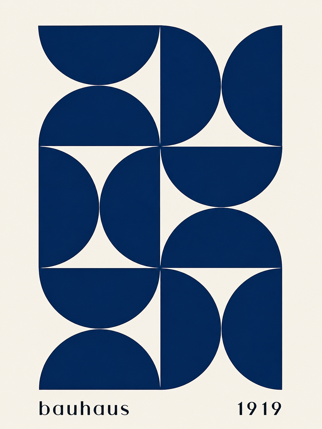 Bauhaus Añil
