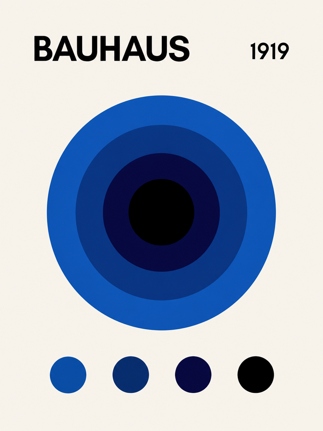 Bauhaus Diana Azul