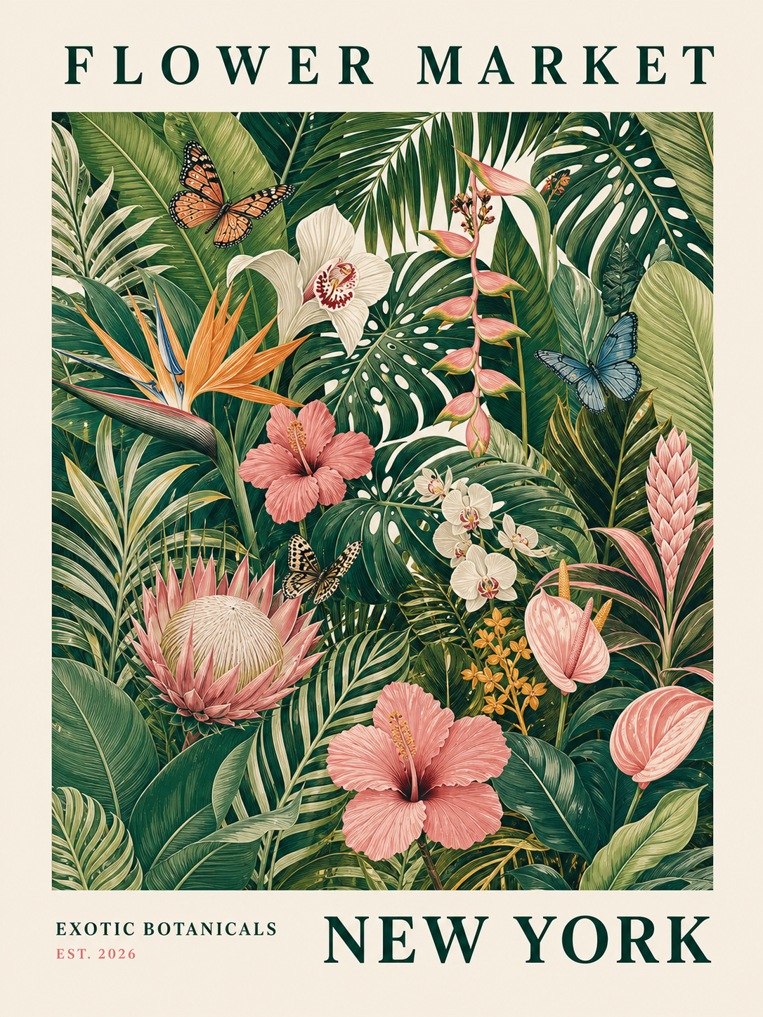 Flower Market Nueva York