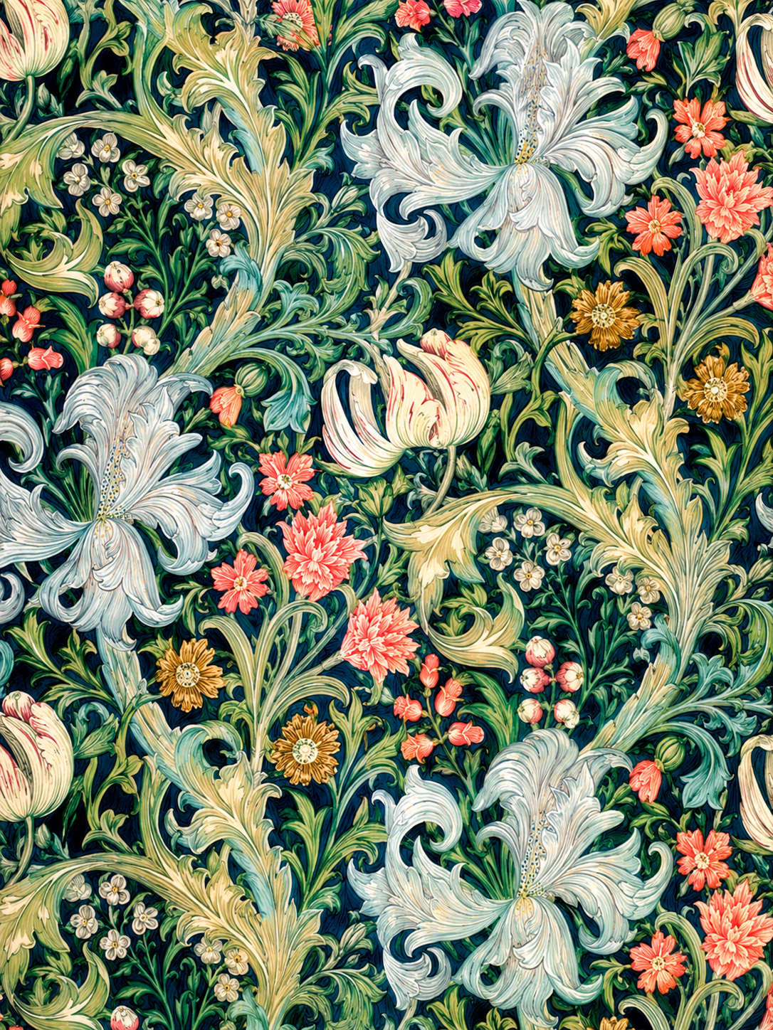 Morris Tapiz Floral