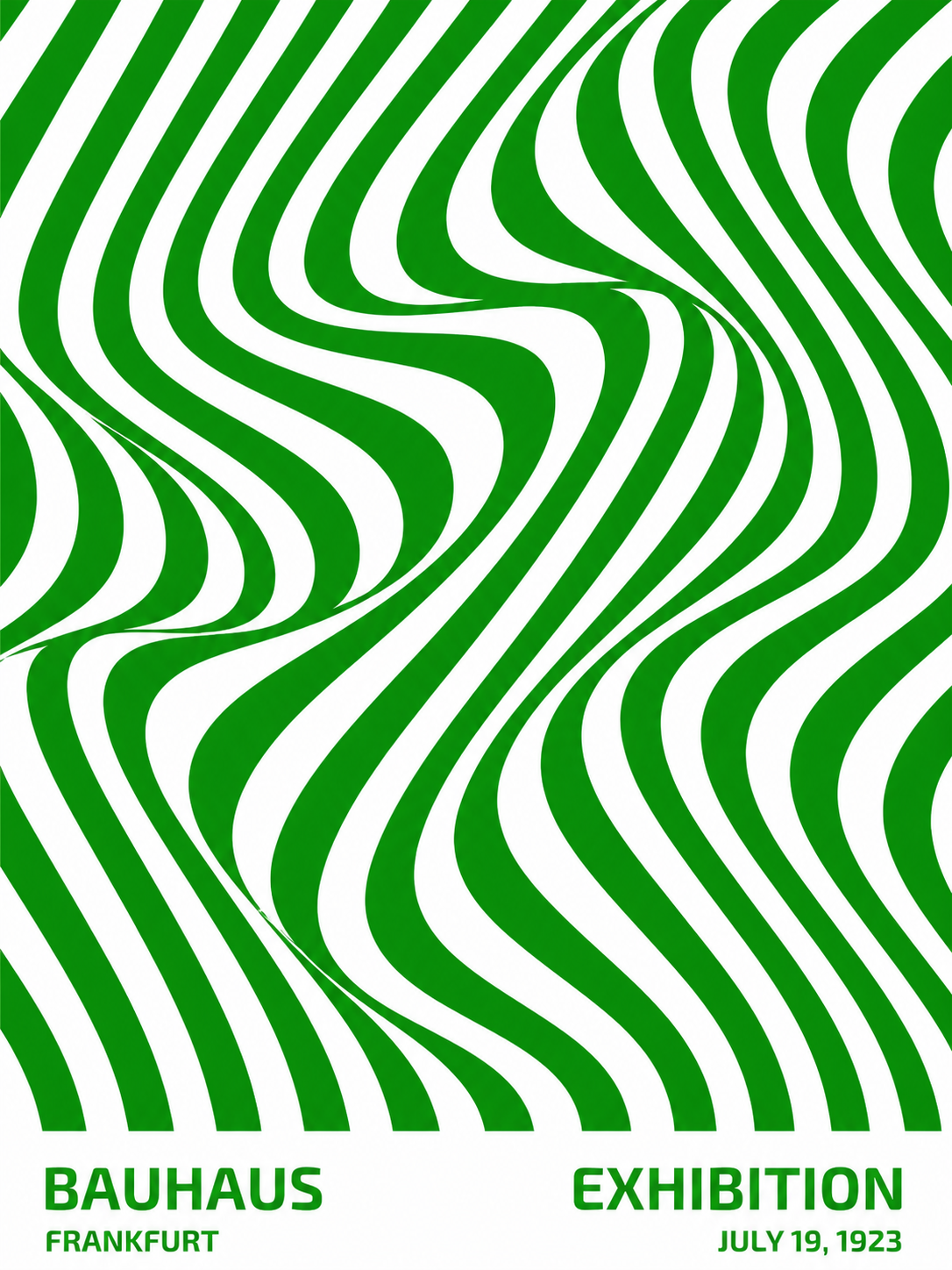 Bauhaus Exhibition Green