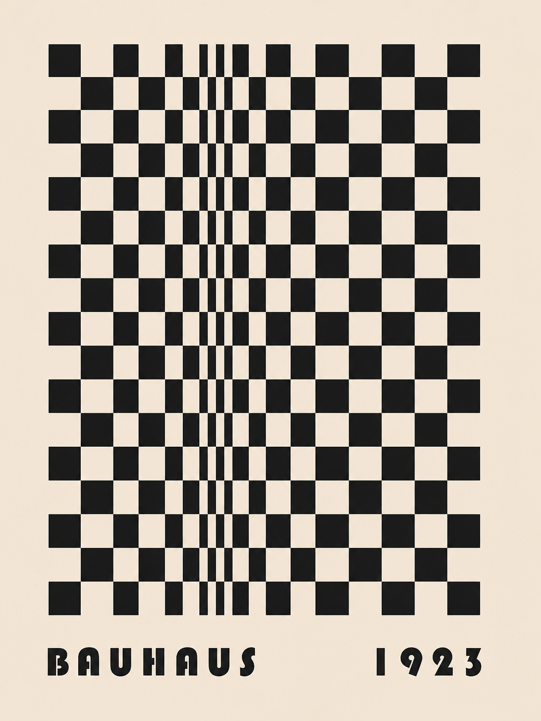 Bauhaus Warp Grid