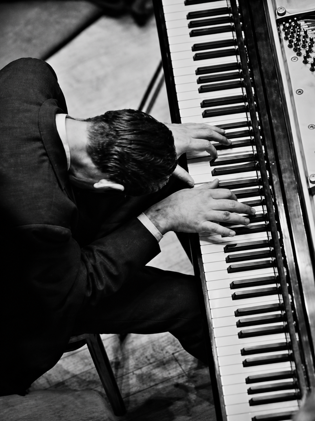 Piano en Blanco y Negro