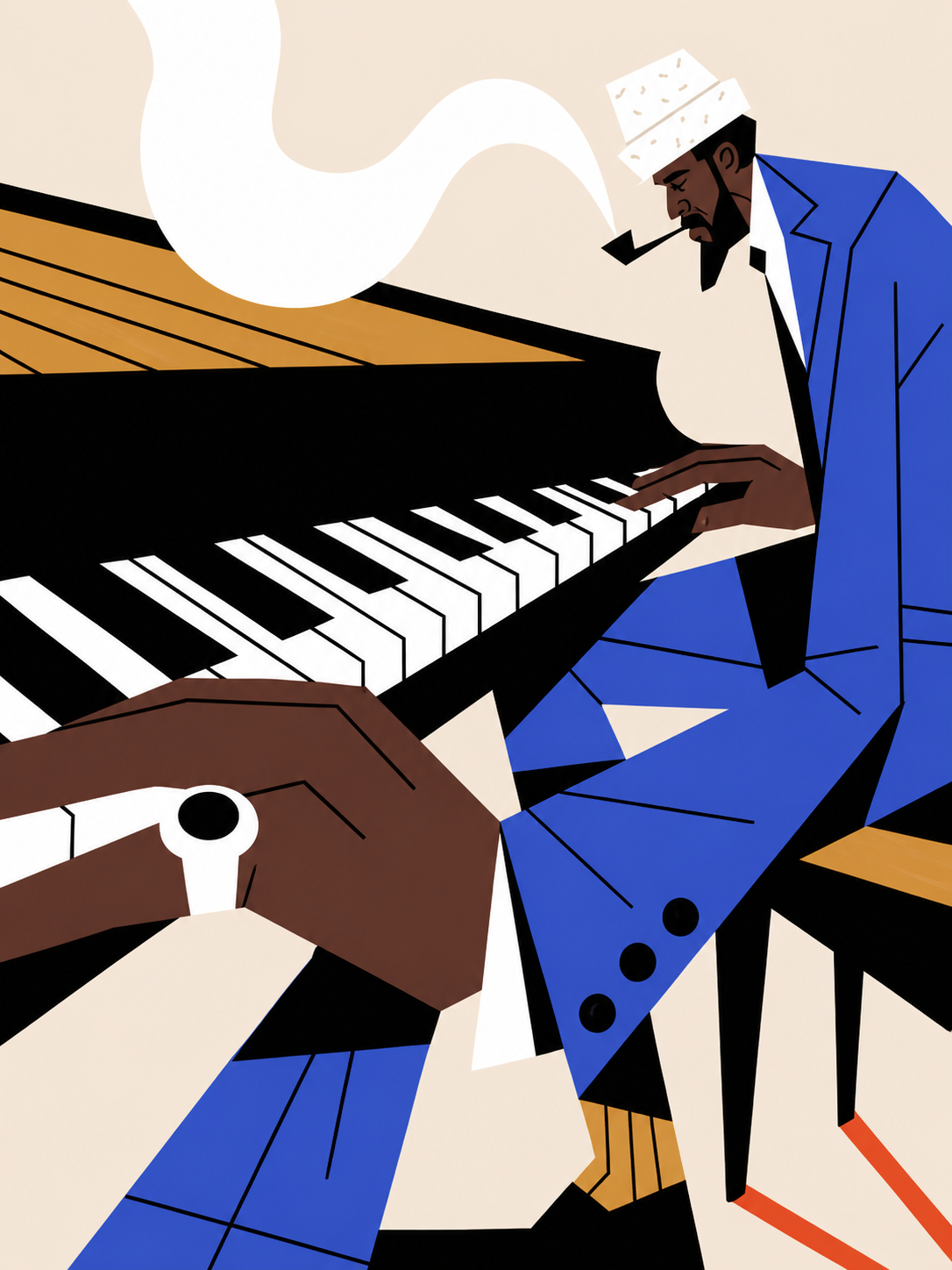 Pianista Azul