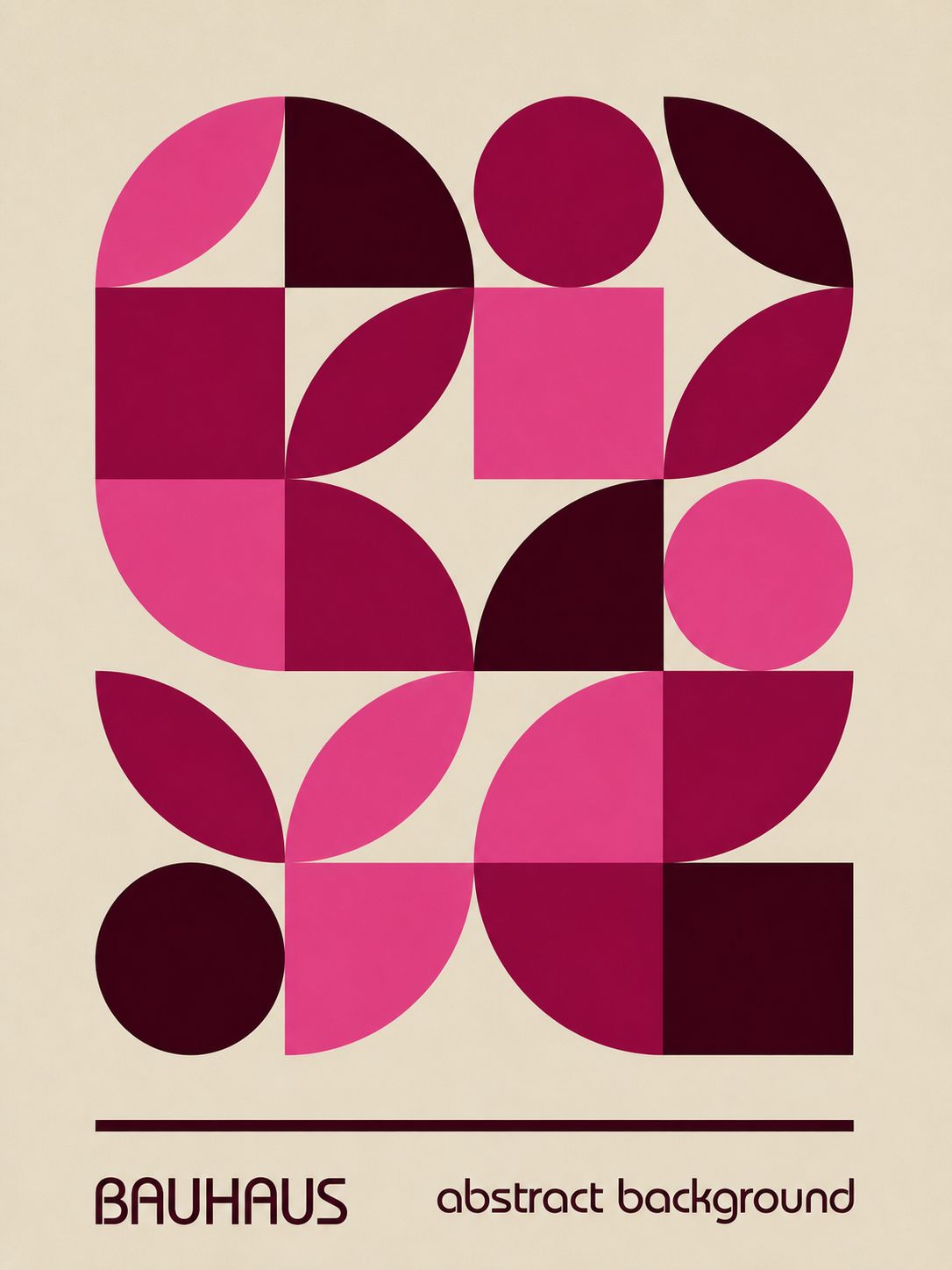 Bauhaus Modulos Magenta