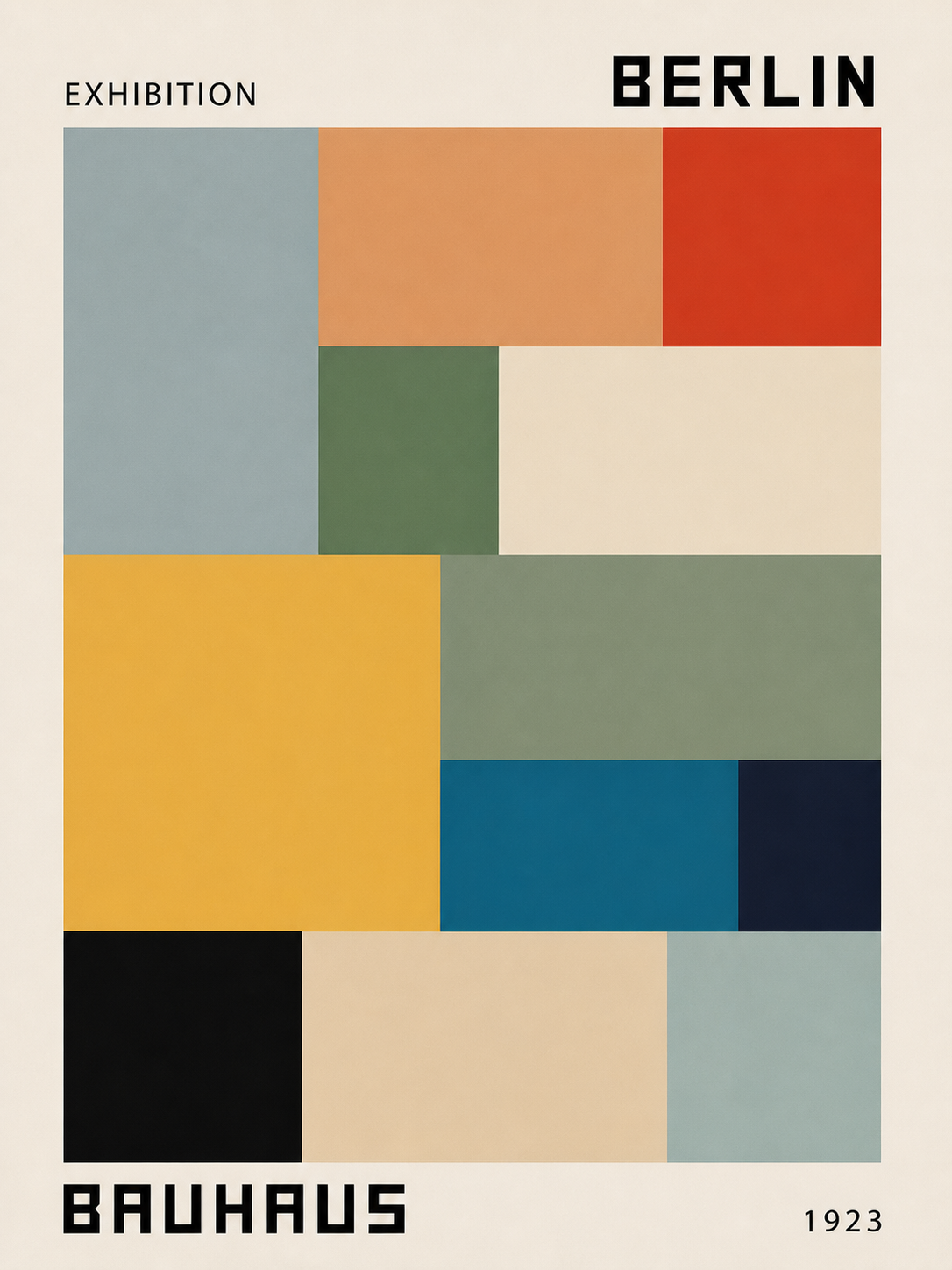 Bauhaus Berlin Bloques