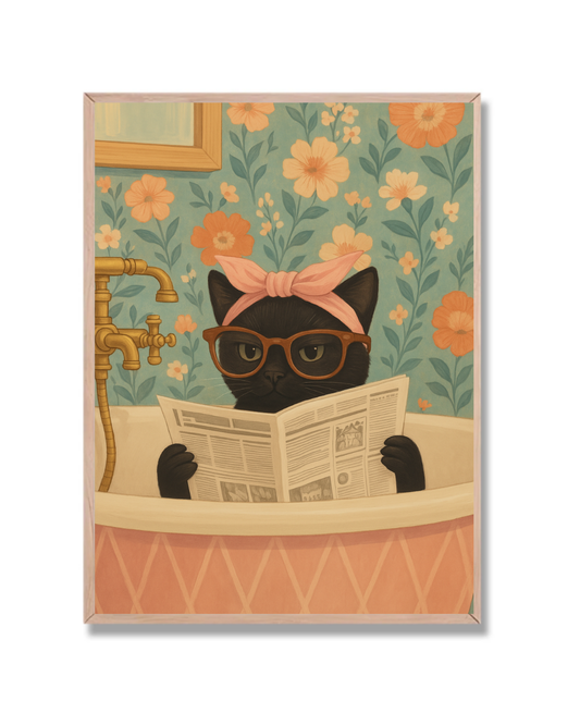 Gato Baño Lentes 2
