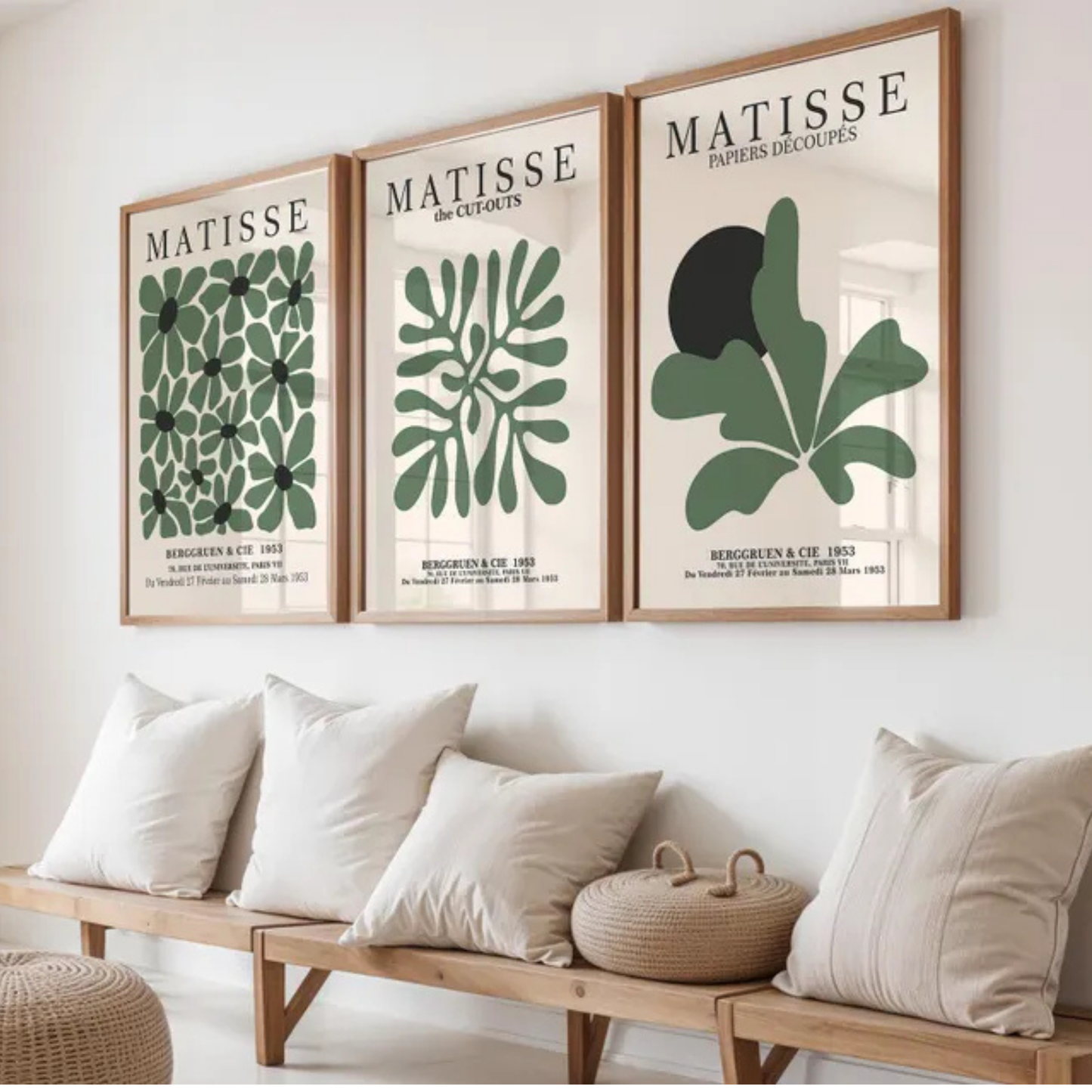 Set de 3 Matisse Botánico