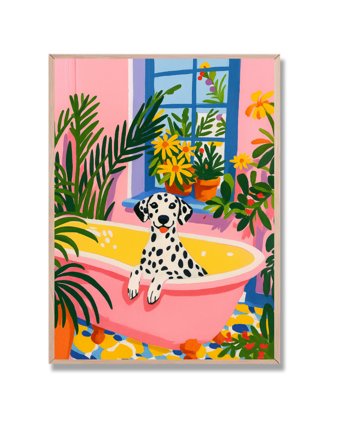 Perro Dálmata Baño