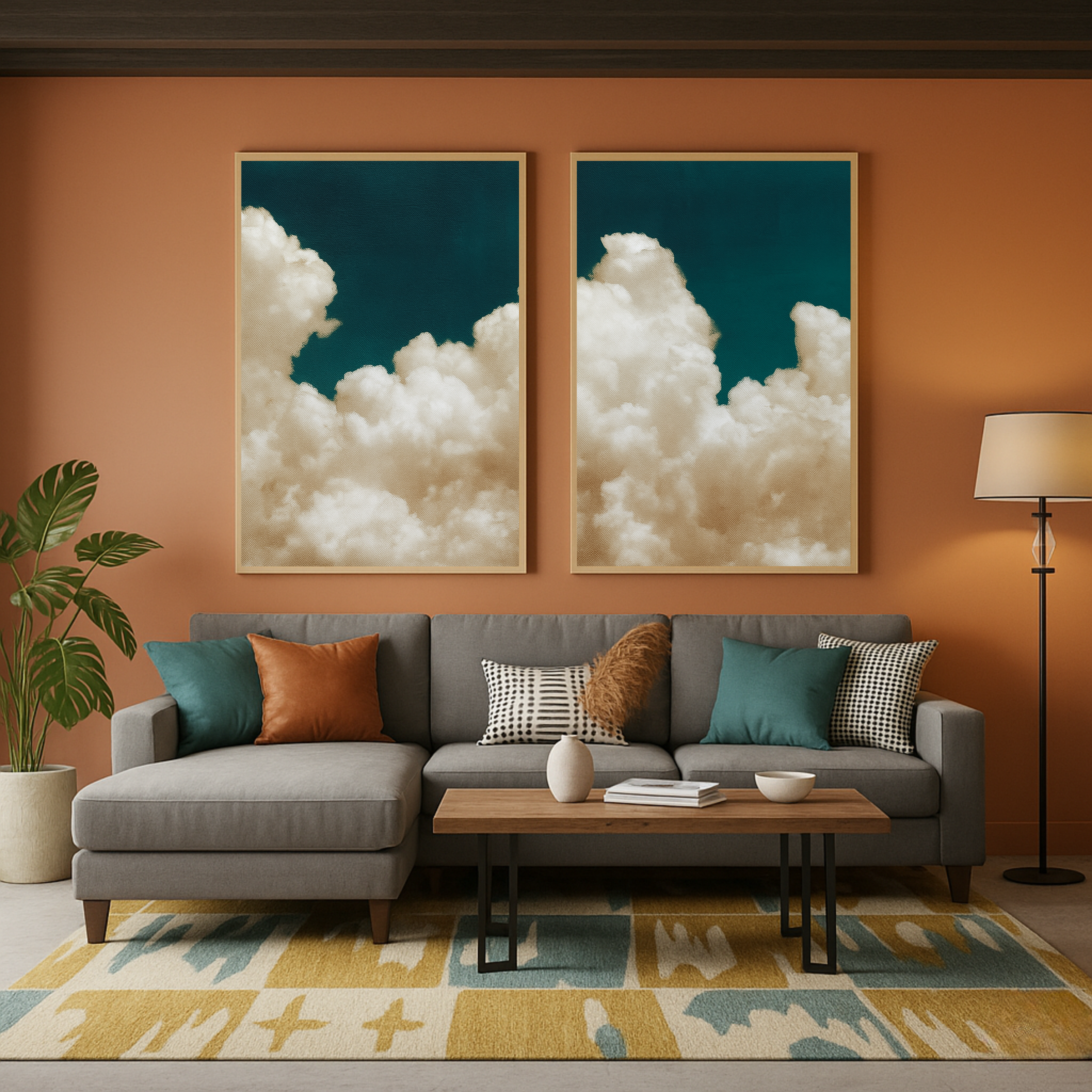 Set de 2 Entre Nubes