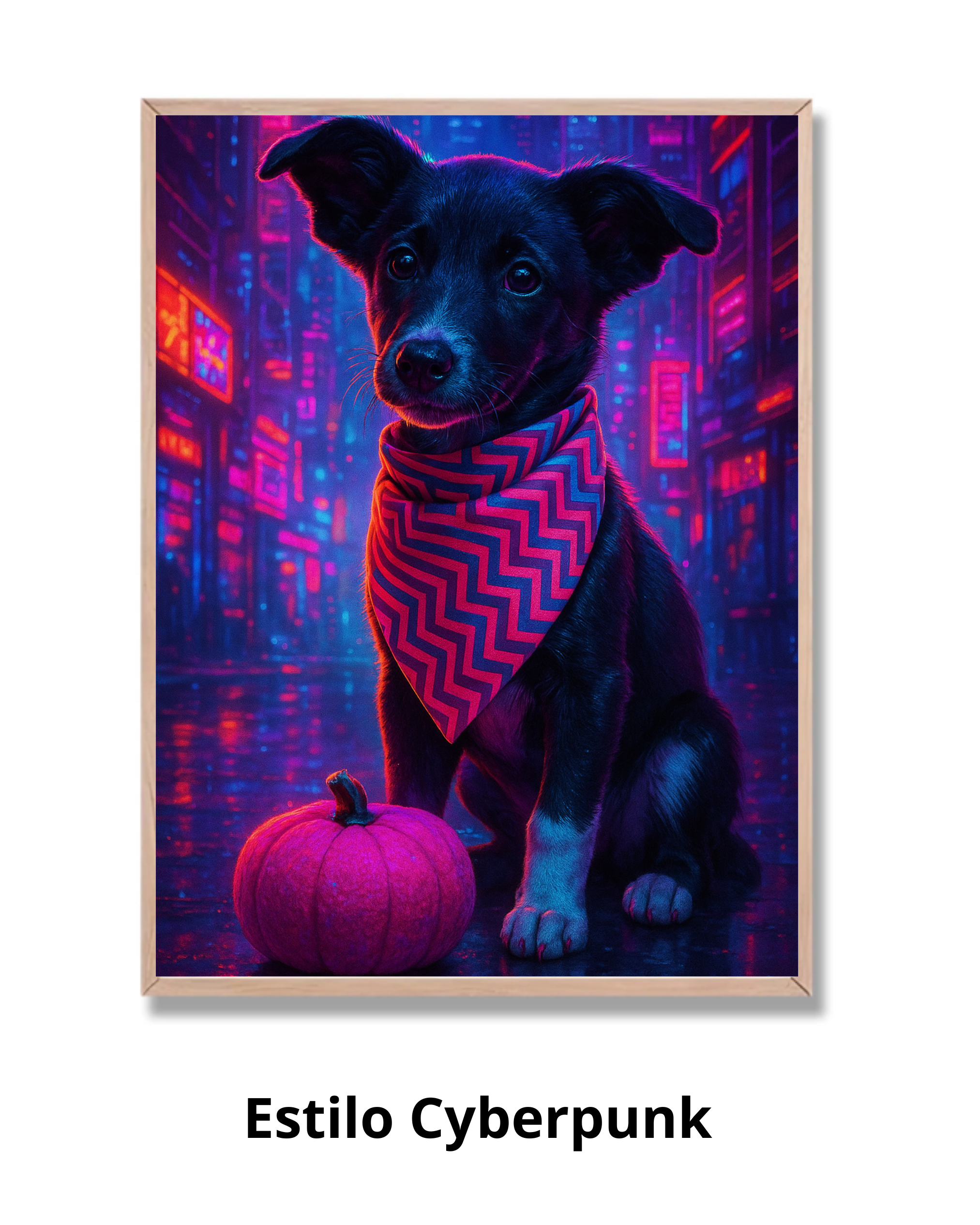 Tú imagen en estilo Cyberpunk