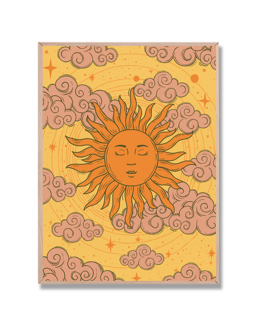 Sol con rostro