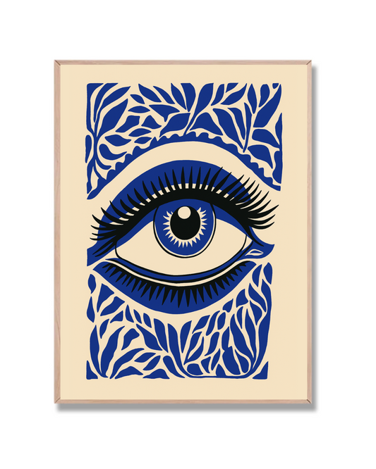 Ojo en Azul