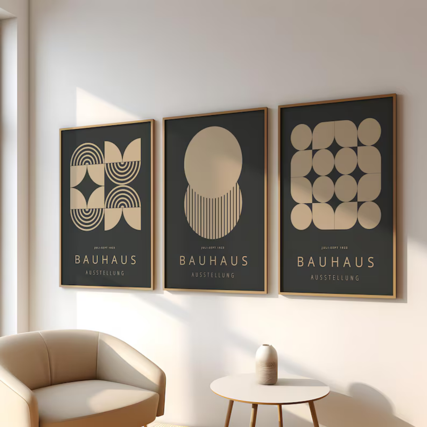 Set de 3 Bauhaus Marino